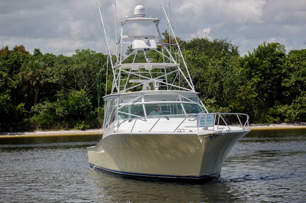 Viking-50 Express 2001-Tiger Six Bahamas-Viking 50  Tiger Six  Exterior Profile-1327418