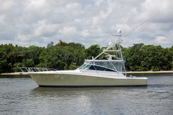 Viking-50 Express 2001-Tiger Six Bahamas-Viking 50  Tiger Six  Exterior Profile-1327359