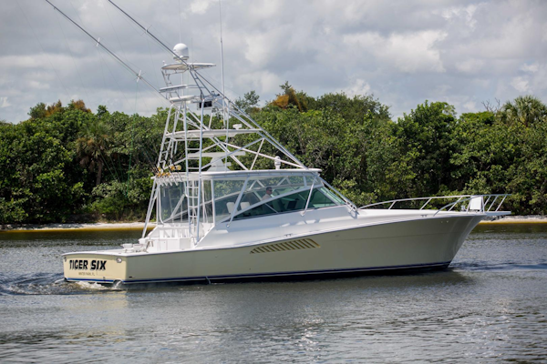 Viking-50 Express 2001-Tiger Six Bahamas-Viking 50  Tiger Six  Exterior Profile-1327420