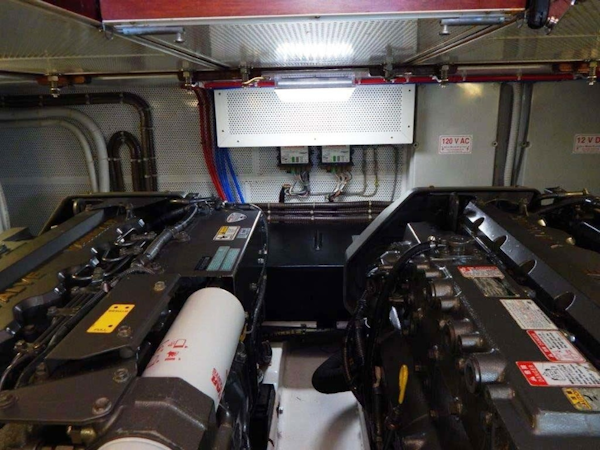 Windsor Craft-by Vicem Yacht 40 Hardtop 2009-Tally II Jacksonville-Florida-United States-Engine Room-1337772