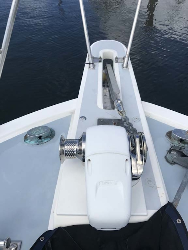 Aquarius-45 1988-Great Escape Coral Gables-Florida-United States-Bow Pulpit-1343584
