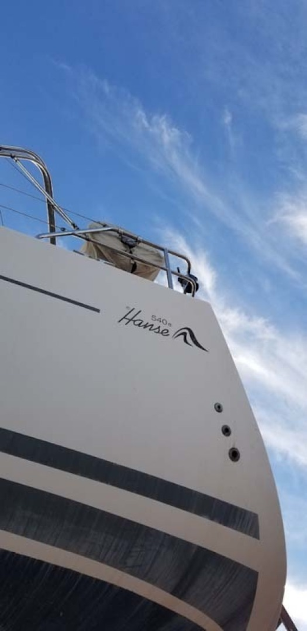 Hanse-540e 2008-Ouldary Las Playitas-Mexico-Port Aft Hull-1344537