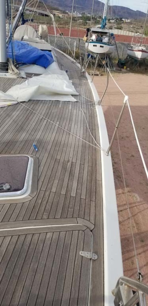 Hanse-540e 2008-Ouldary Las Playitas-Mexico-Deck-1344527