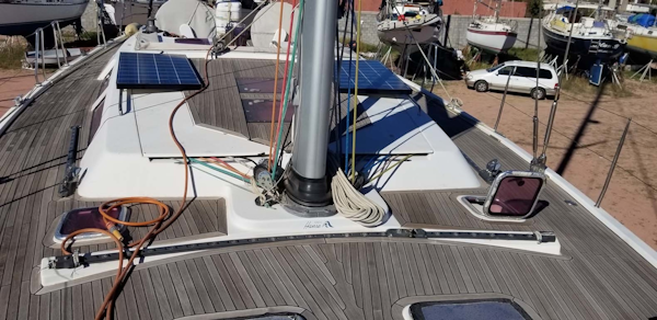 Hanse-540e 2008-Ouldary Las Playitas-Mexico-Foredeck Looking Aft-1344526
