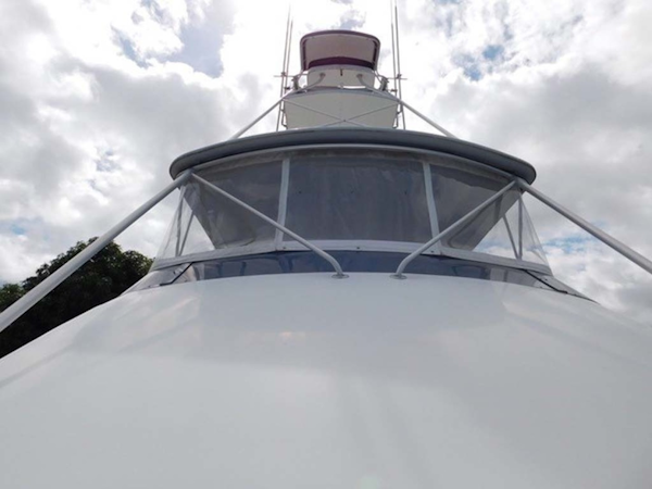 Hatteras-Sportfish 1990-Spindrift North Palm Beach-Florida-United States New Eisenglass-1419999