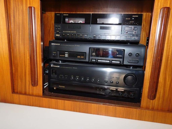Hatteras-Sportfish 1990-Spindrift North Palm Beach-Florida-United States Salon Stereo-1420023