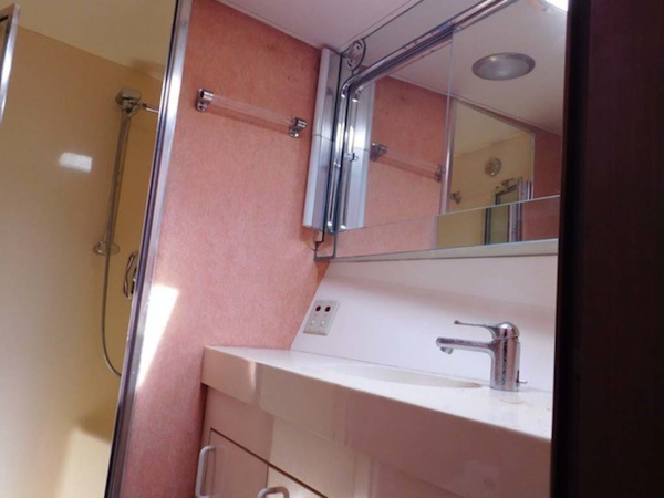 Hatteras-Sportfish 1990-Spindrift North Palm Beach-Florida-United States Guest Head And Shower-1420044