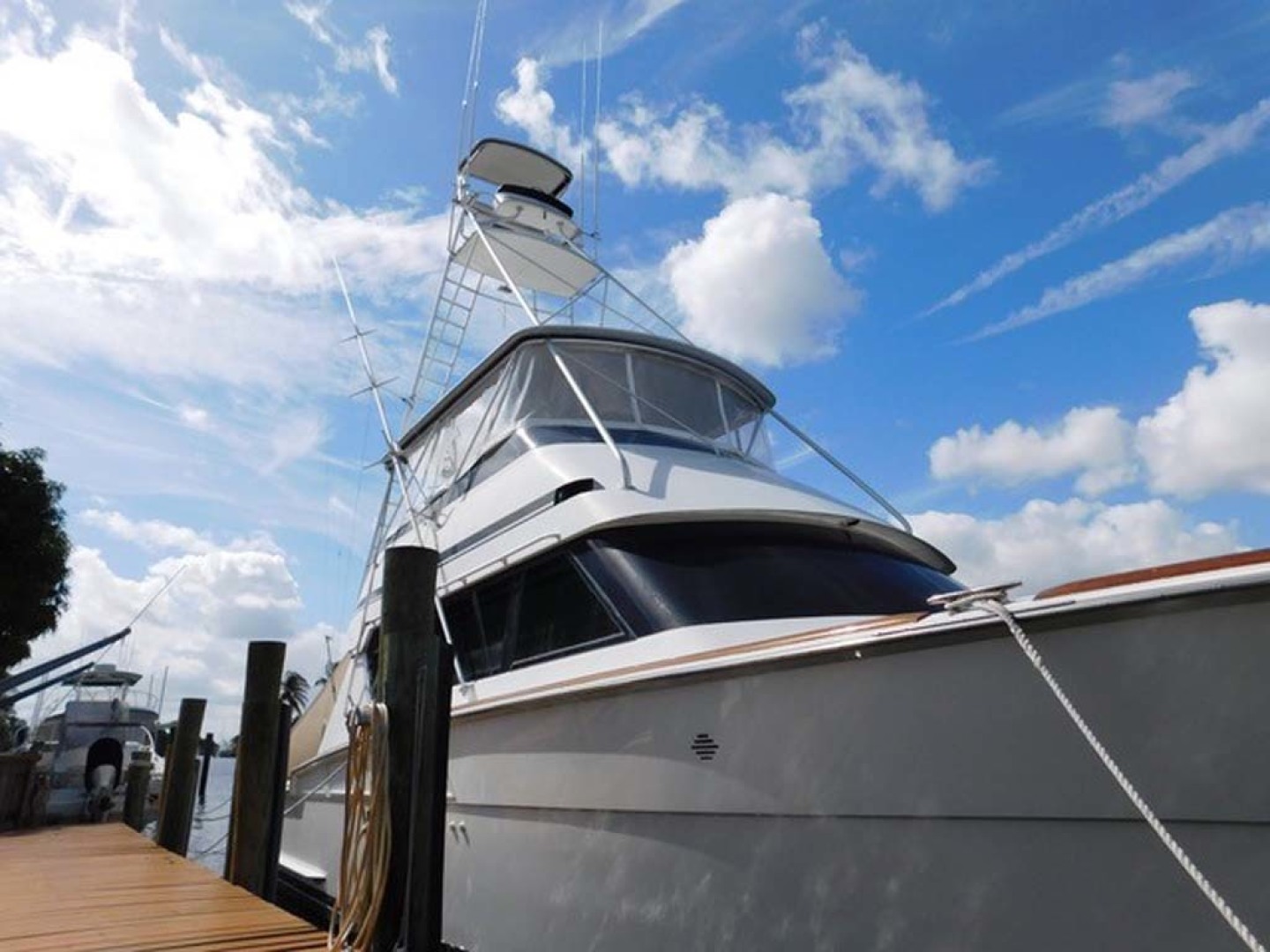 Hatteras-Sportfish 1990-Spindrift North Palm Beach-Florida-United States Starboard-1419994 | Thumbnail