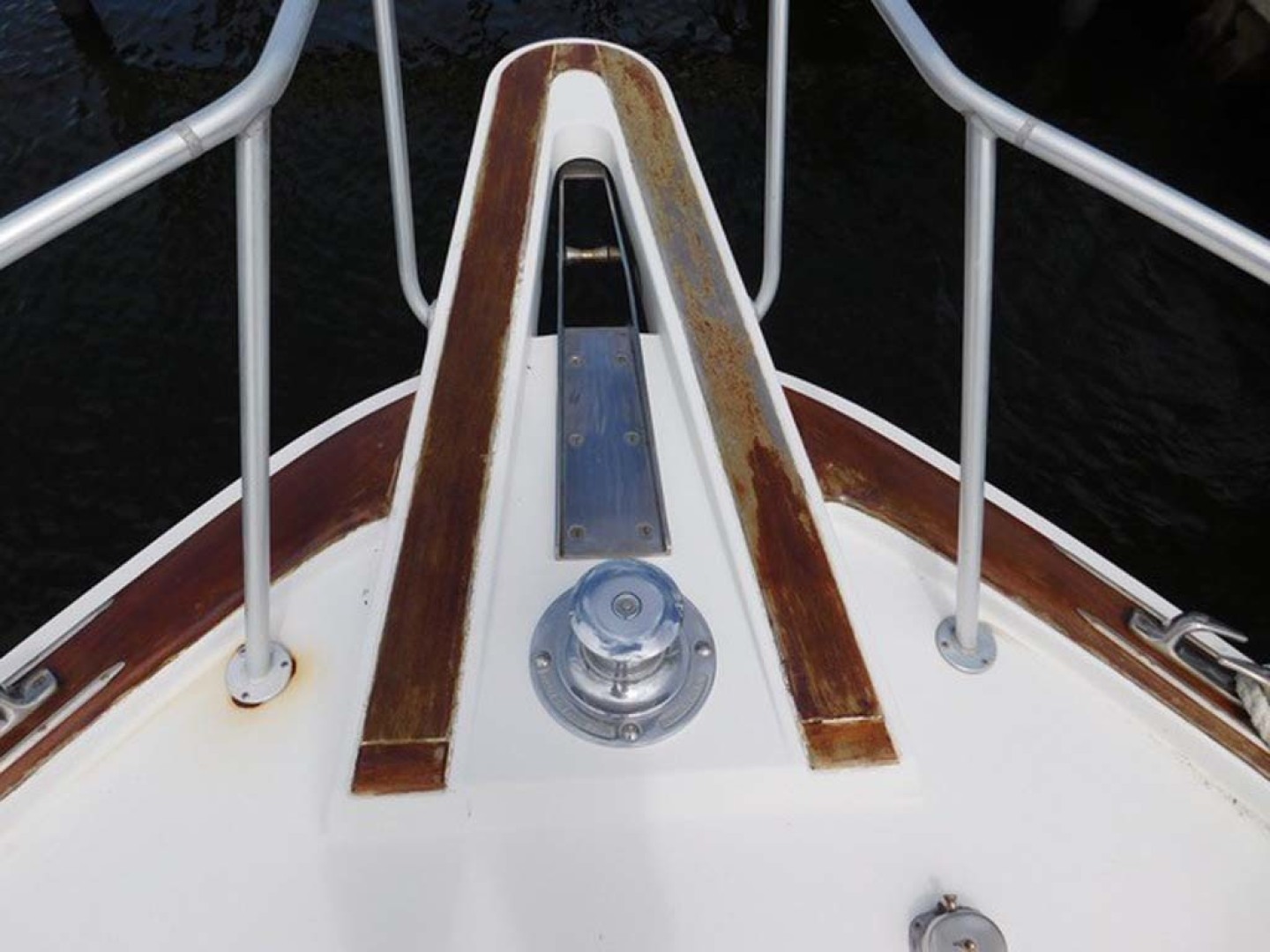 Hatteras-Sportfish 1990-Spindrift North Palm Beach-Florida-United States-Bow Pulpit-1419995 | Thumbnail