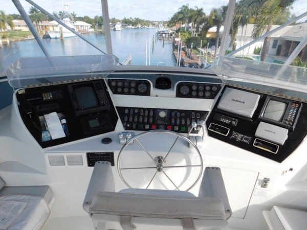 Hatteras-Sportfish 1990-Spindrift North Palm Beach-Florida-United States Helm-1420001