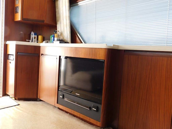 Hatteras-Sportfish 1990-Spindrift North Palm Beach-Florida-United States-Salon Port Side-1420020