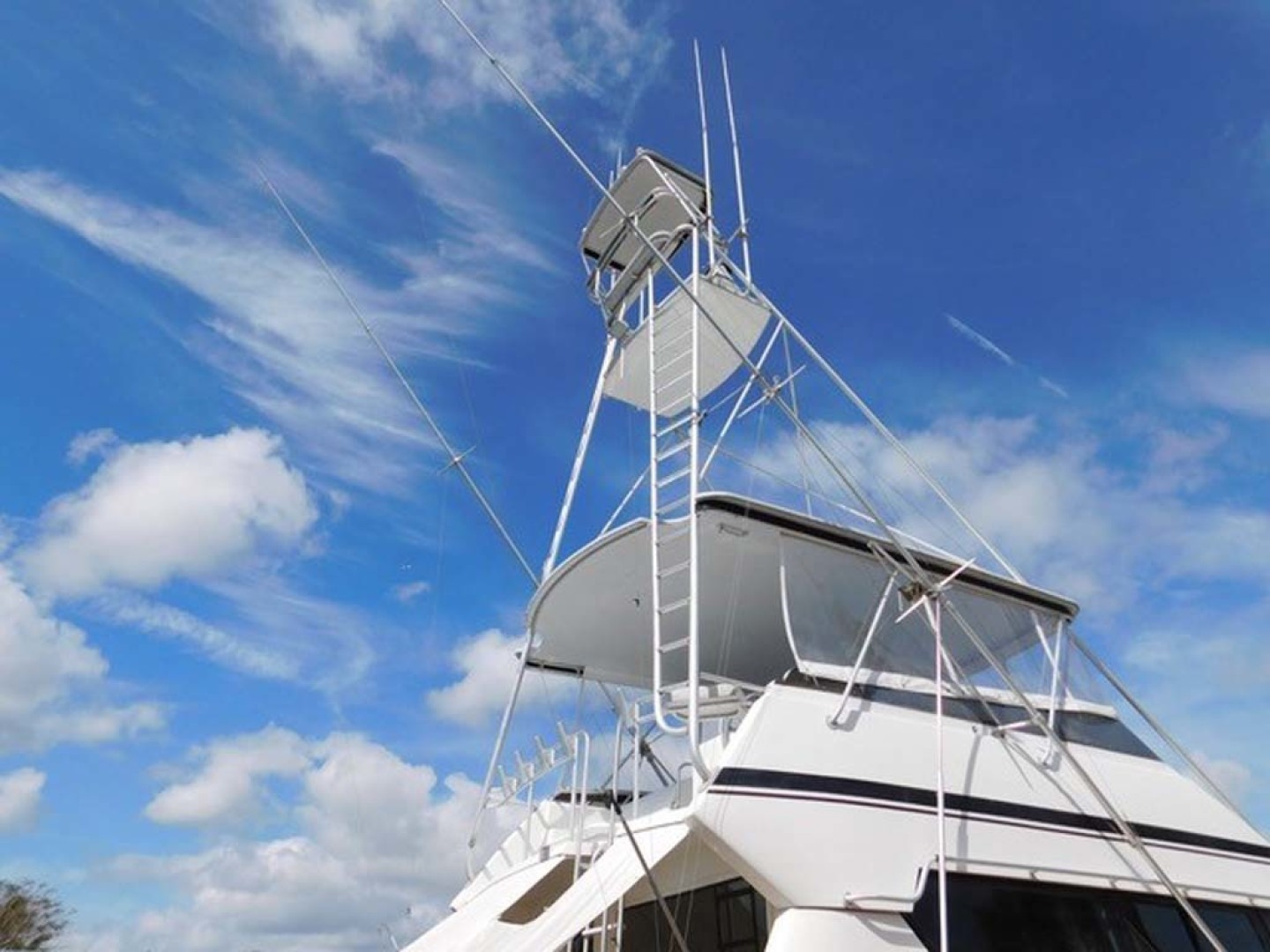 Hatteras-Sportfish 1990-Spindrift North Palm Beach-Florida-United States Tuna Tower-1419997 | Thumbnail