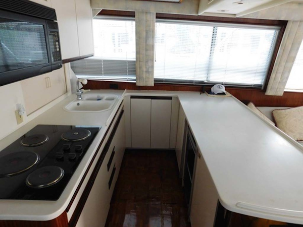 Hatteras-Sportfish 1990-Spindrift North Palm Beach-Florida-United States-Galley-1420026