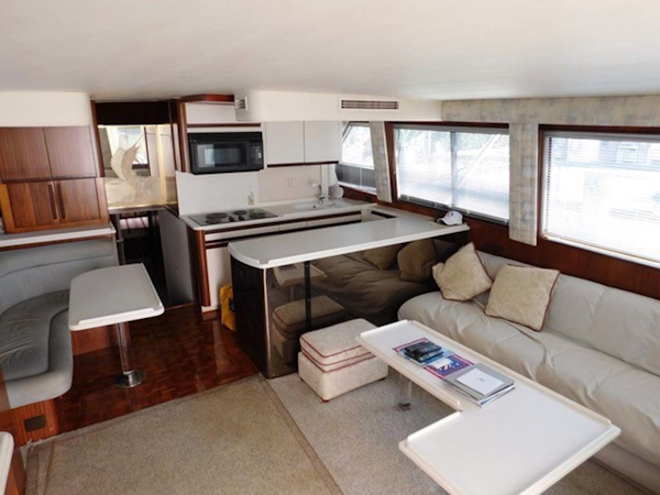 Hatteras-Sportfish 1990-Spindrift North Palm Beach-Florida-United States-Salon-1420017