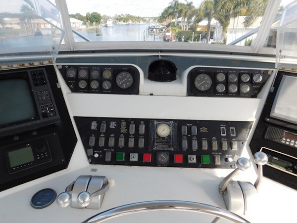 Hatteras-Sportfish 1990-Spindrift North Palm Beach-Florida-United States Dash-1420002