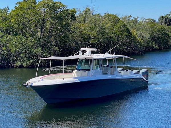 Hydra-Sports-Siesta Edition HCB 2019-Not Fishing II Boca Raton-Florida-United States-Complete Front And Rear Canopy Covers-1348435