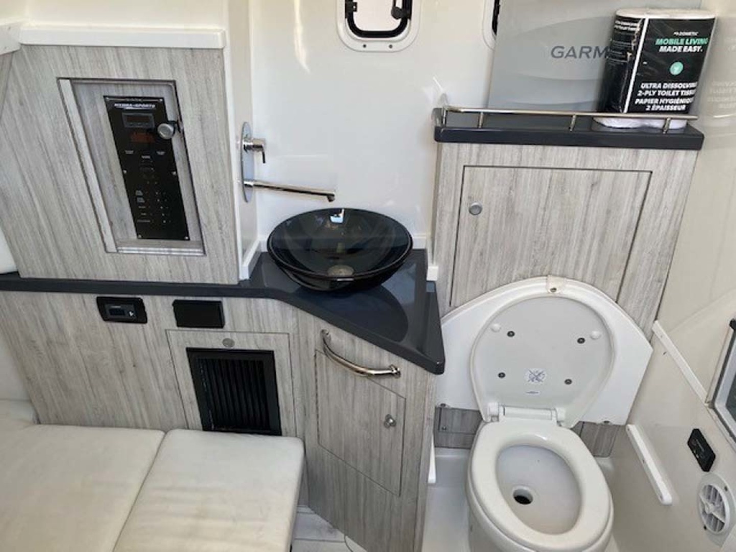 Hydra-Sports-Siesta Edition HCB 2019-Not Fishing II Boca Raton-Florida-United States-Custom “Rustic Driftwood” Finished Woodwork In The Cabin-1348458 | Thumbnail