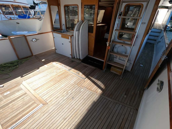 Ocean Alexander-MK I 1980-El Pescador Sequim-Washington-United States-Aft Deck-1350037