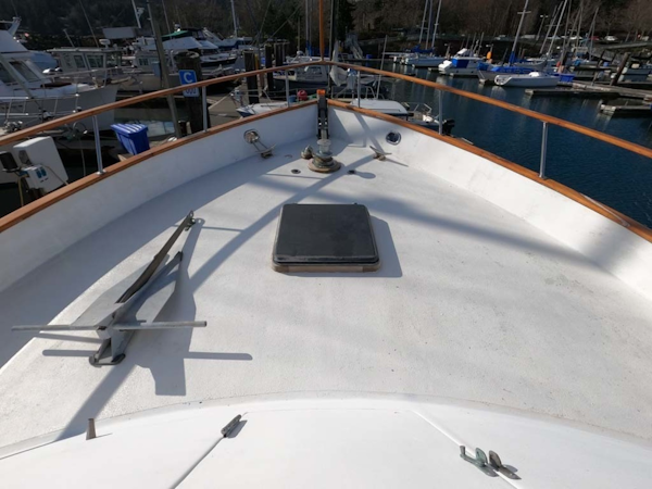Ocean Alexander-MK I 1980-El Pescador Sequim-Washington-United States-Foredeck-1350014