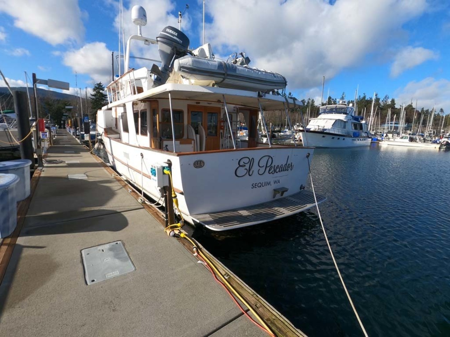 Ocean Alexander-MK I 1980-El Pescador Sequim-Washington-United States-Stern-1350041 | Thumbnail