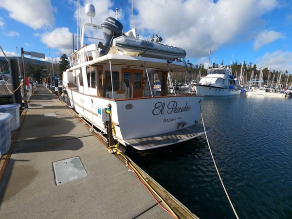Ocean Alexander-MK I 1980-El Pescador Sequim-Washington-United States-Stern-1350041