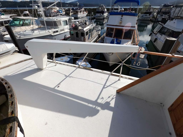 Ocean Alexander-MK I 1980-El Pescador Sequim-Washington-United States-Davit-1350016