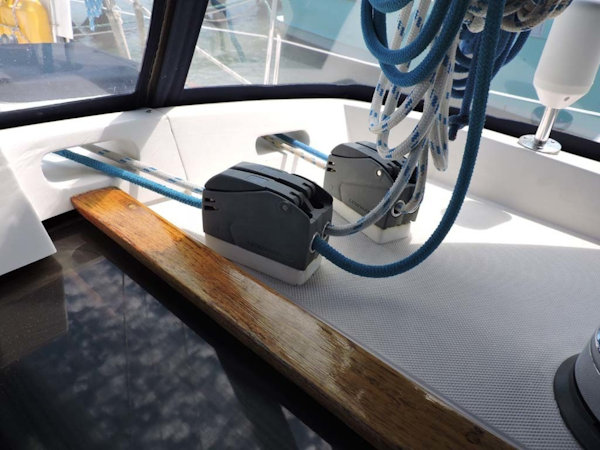 Tayana-48 1995-Lady Jennili Cape Canaveral-Florida-United States-Cockpit Line Clutch-1350693