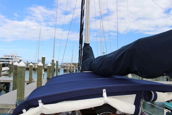 Tayana-48 1995-Lady Jennili Cape Canaveral-Florida-United States-Cockpit Bimini Sail Bag-1350690