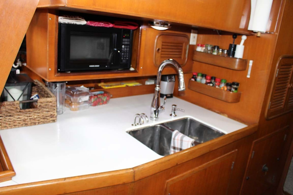 Tayana-48 1995-Lady Jennili Cape Canaveral-Florida-United States-Galley Double Sink-1350655