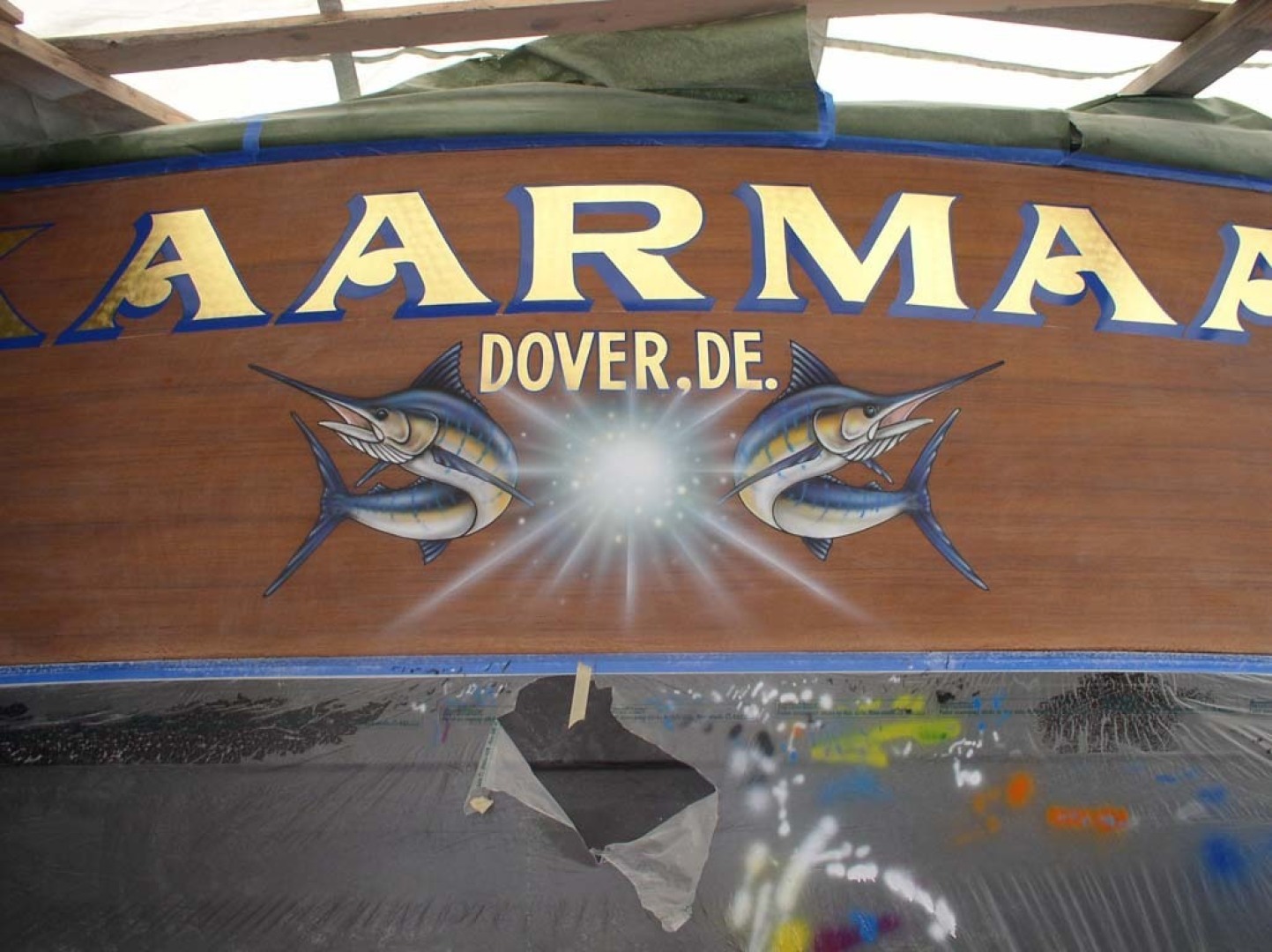 Donzi-R 58 Express 2004-Kaarmaa Stuart-Florida-United States-KAARMAA Transom-1354533 | Thumbnail