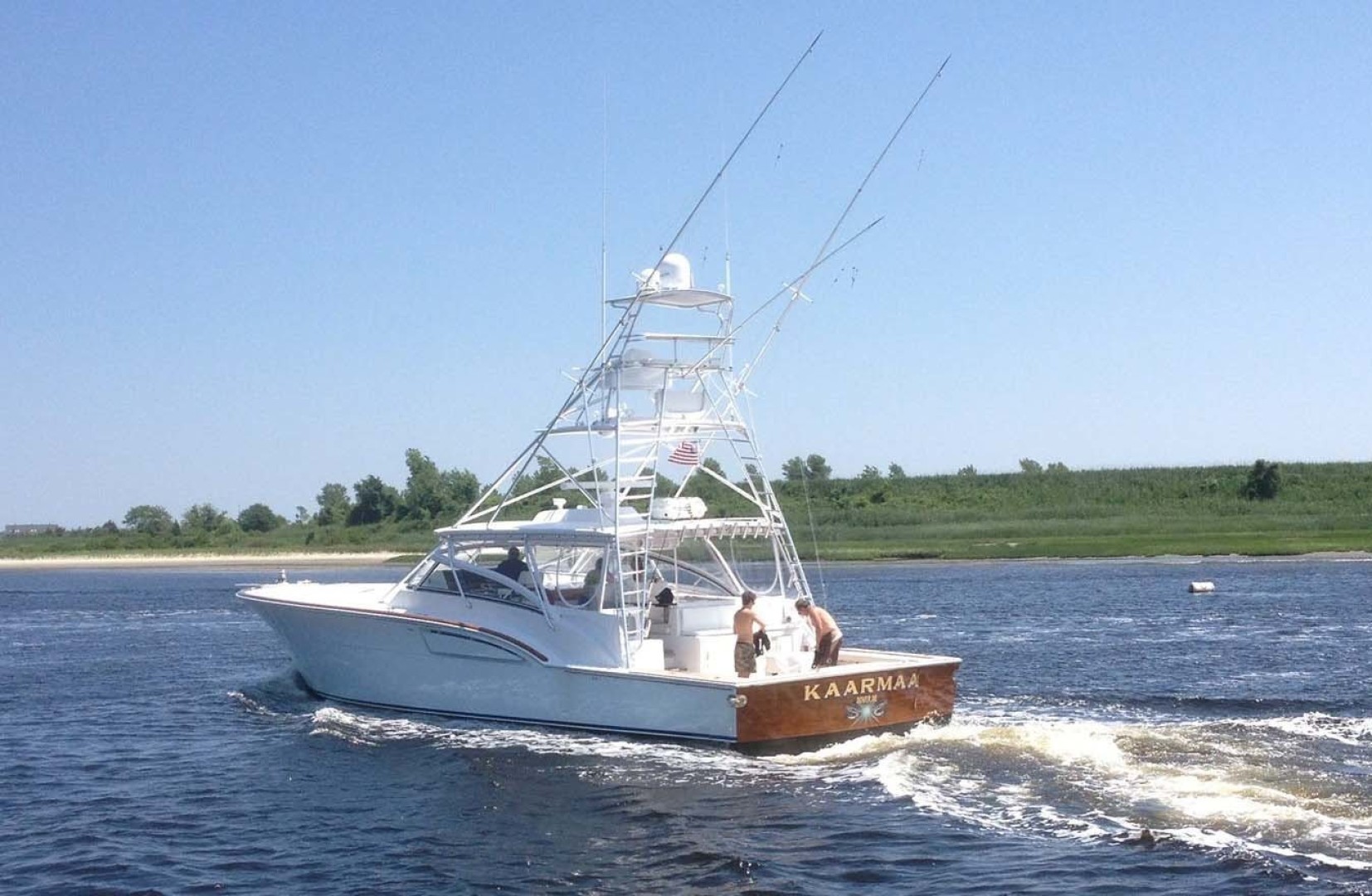 Donzi-R 58 Express 2004-Kaarmaa Stuart-Florida-United States-Port Aft Running View-1354529 | Thumbnail