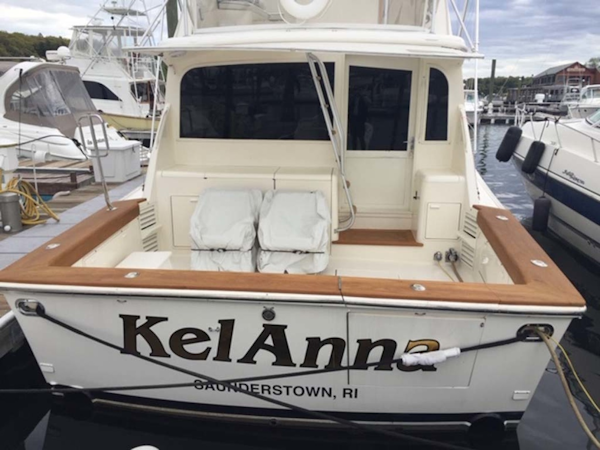 Ocean Yachts-Sportfish 1991-KelAnna East Greenwich-Rhode Island-United States-Stern and Cockpit-1356161