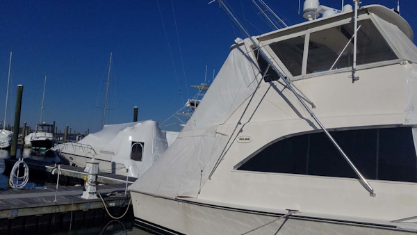 Ocean Yachts-Sportfish 1991-KelAnna East Greenwich-Rhode Island-United States-Bridge Stbd Profile-1356165