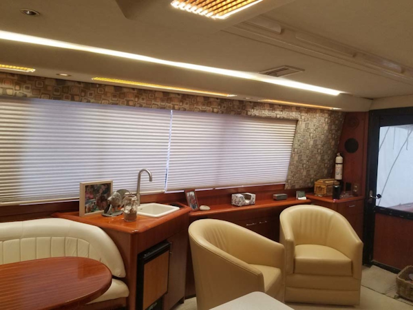 Ocean Yachts-Sportfish 1991-KelAnna East Greenwich-Rhode Island-United States-Salon To Stbd-1356177
