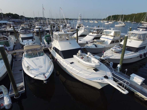Ocean Yachts-Sportfish 1991-KelAnna East Greenwich-Rhode Island-United States-Overhead View-1356158