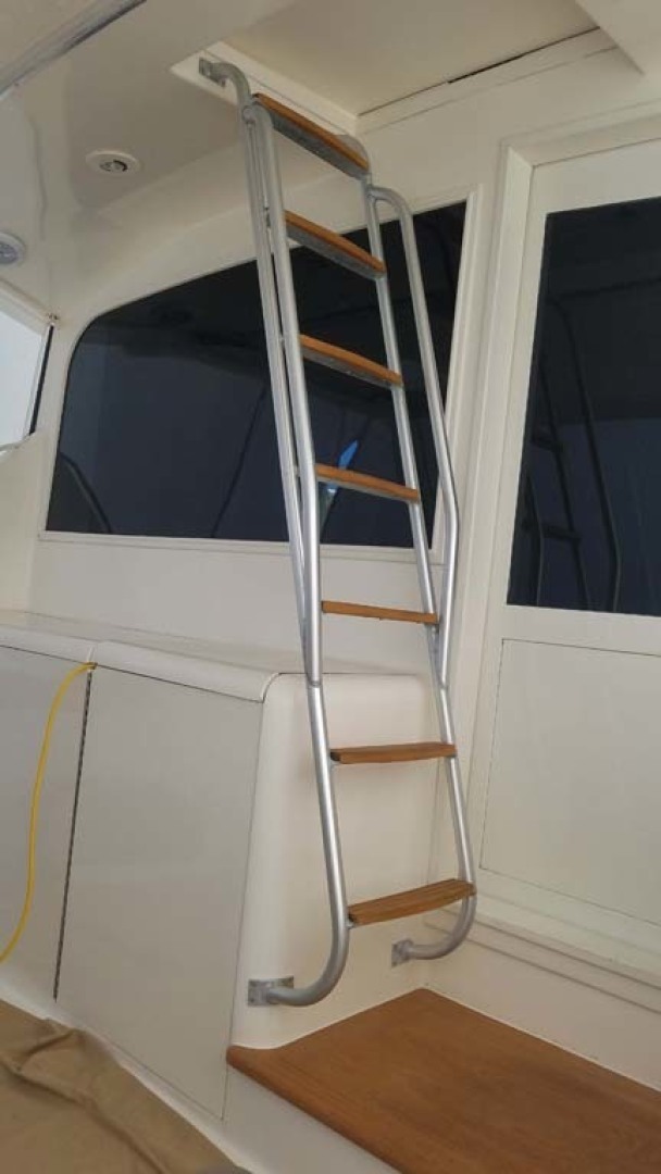 Ocean Yachts-Sportfish 1991-KelAnna East Greenwich-Rhode Island-United States-Ladder To Bridge-1356164 | Thumbnail