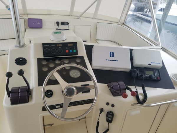 Ocean Yachts-Sportfish 1991-KelAnna East Greenwich-Rhode Island-United States-Bridge Helm-1356166