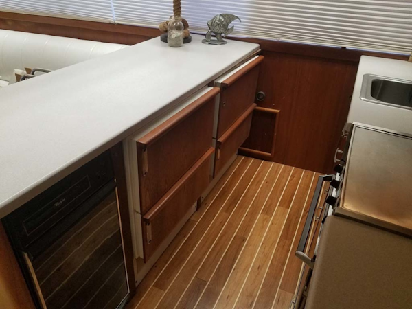 Ocean Yachts-Sportfish 1991-KelAnna East Greenwich-Rhode Island-United States-Galley SubZero Fridge & Freezer Drawers-1356184