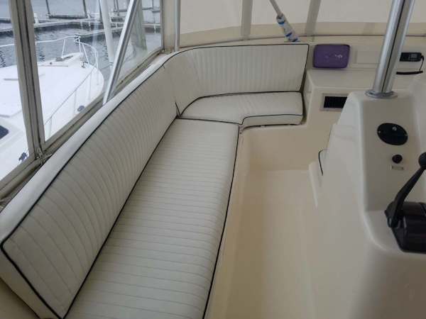 Ocean Yachts-Sportfish 1991-KelAnna East Greenwich-Rhode Island-United States-Bridge Portside Seating   Forward-1356170