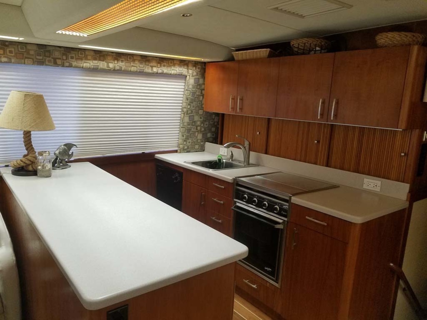 Ocean Yachts-Sportfish 1991-KelAnna East Greenwich-Rhode Island-United States-Galley To Port-1356181 | Thumbnail