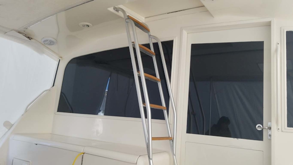 Ocean Yachts-Sportfish 1991-KelAnna East Greenwich-Rhode Island-United States-Cabin Entry From Cockpit-1356174