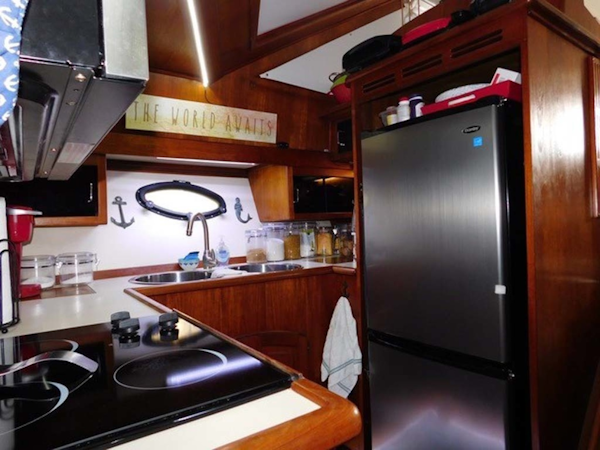 Californian-45 Aft Cabin Motor Yacht 1989-Last Tango Merritt Island-Florida-United States-Galley-1367160