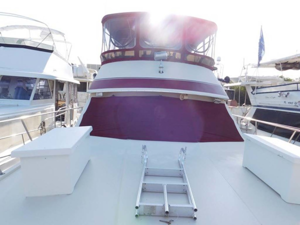 Californian-45 Aft Cabin Motor Yacht 1989-Last Tango Merritt Island-Florida-United States-Storage and Ladder-1367170
