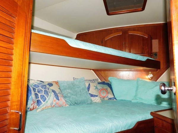 Californian-45 Aft Cabin Motor Yacht 1989-Last Tango Merritt Island-Florida-United States-Forward Stateroom-1367163