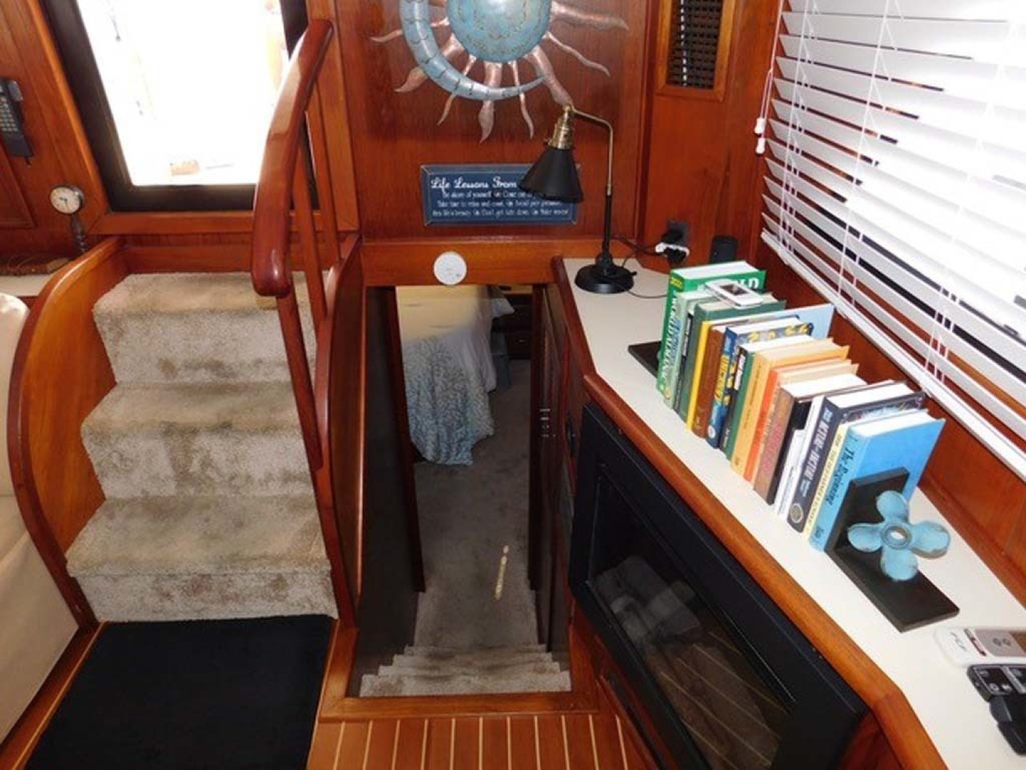 Californian-45 Aft Cabin Motor Yacht 1989-Last Tango Merritt Island-Florida-United States-Aft Cabin Entrance-1367151 | Thumbnail