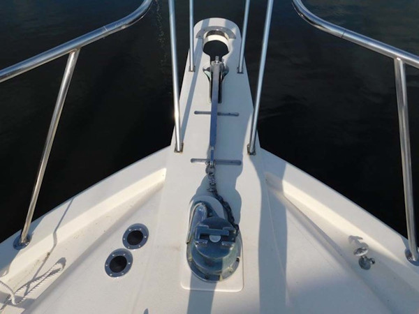 Californian-45 Aft Cabin Motor Yacht 1989-Last Tango Merritt Island-Florida-United States-Pulpit-1367167