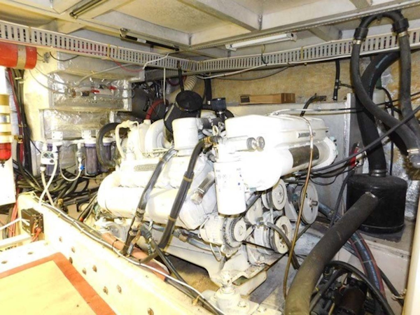 Californian-45 Aft Cabin Motor Yacht 1989-Last Tango Merritt Island-Florida-United States-Port Engine-1367184