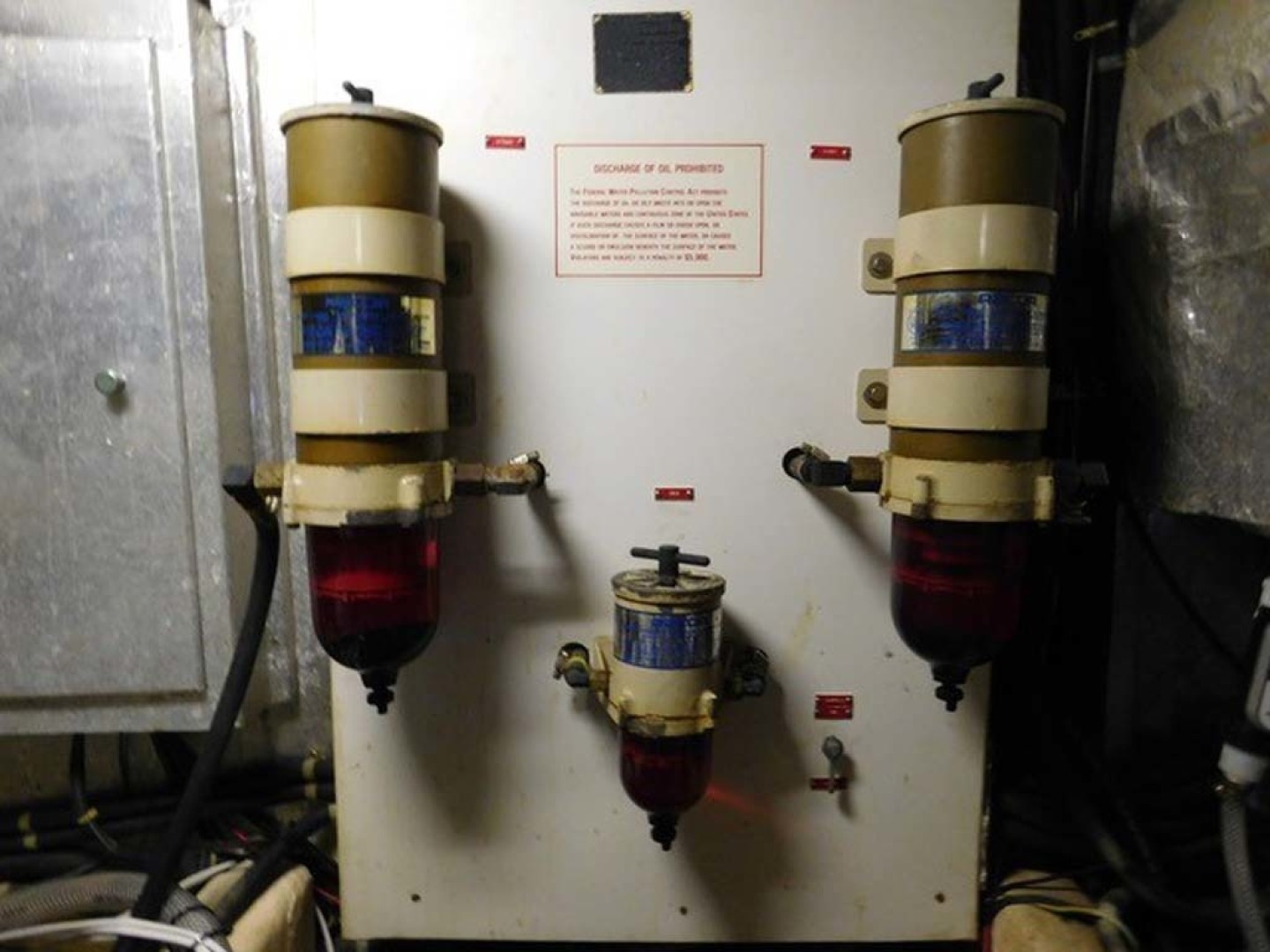 Californian-45 Aft Cabin Motor Yacht 1989-Last Tango Merritt Island-Florida-United States-Fuel System And Racors-1367185 | Thumbnail