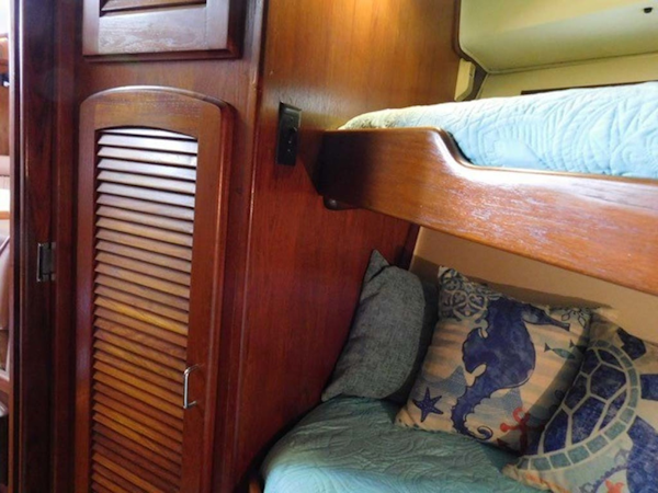 Californian-45 Aft Cabin Motor Yacht 1989-Last Tango Merritt Island-Florida-United States-Forward Stateroom-1367162