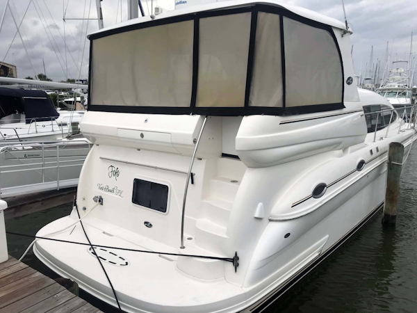 Sea Ray-480 Motor Yacht 2002-Fofo Fort Pierce-Florida-United States-Full Enclosure and Starboard Aft Quarter-1369065
